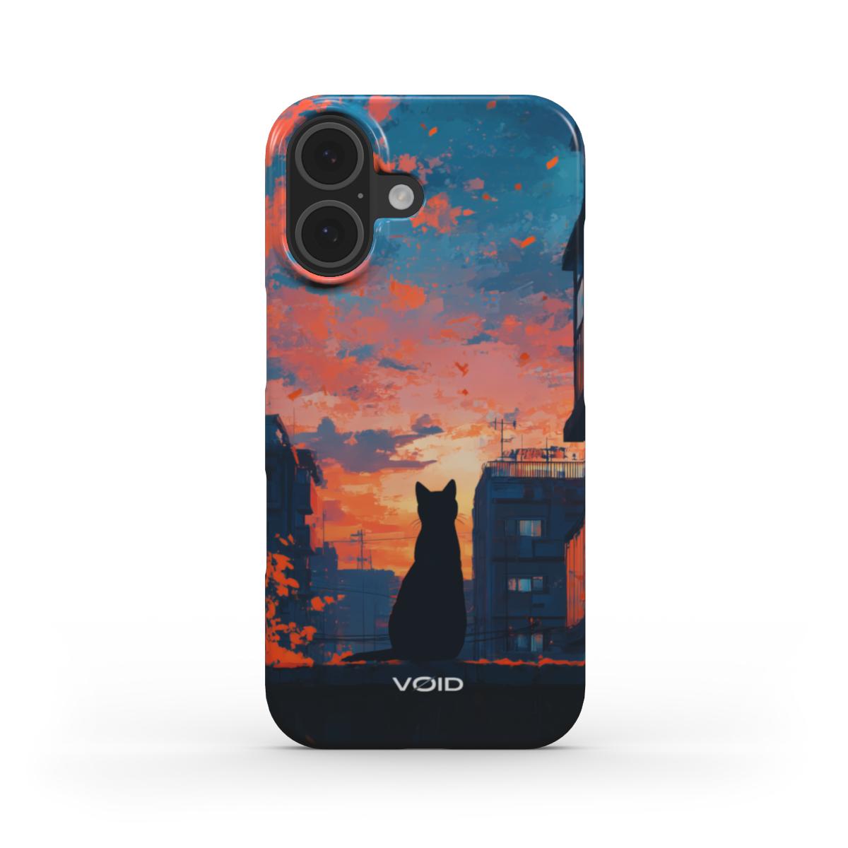 Japan Sunset Cat — Snap Phone Case