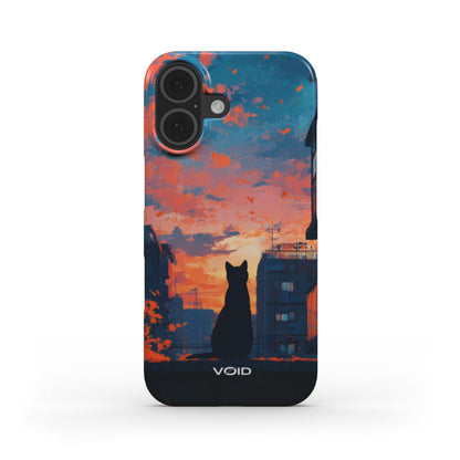 Japan Sunset Cat — Snap Phone Case