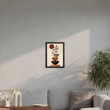 Japandi — Wooden Framed Poster