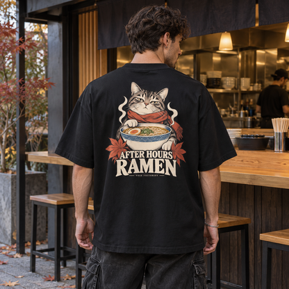 After Hours Ramen 01 — Oversized Tee