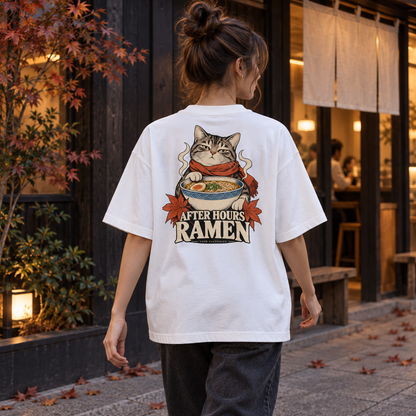 After Hours Ramen 02 — Oversized Tee