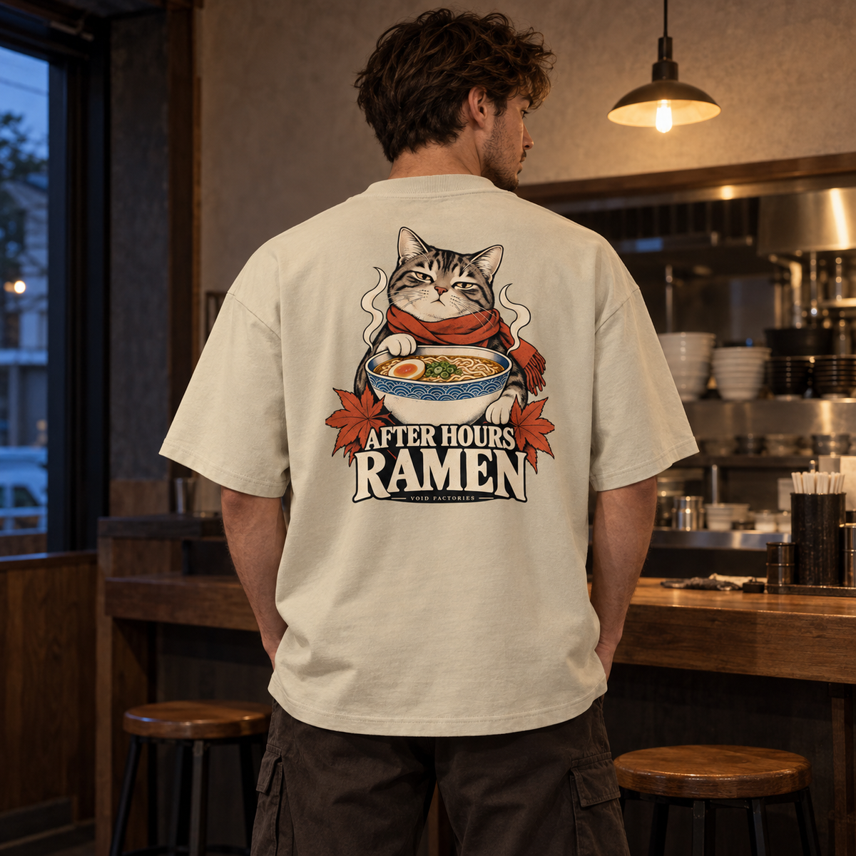 After Hours Ramen 02 — Oversized Tee