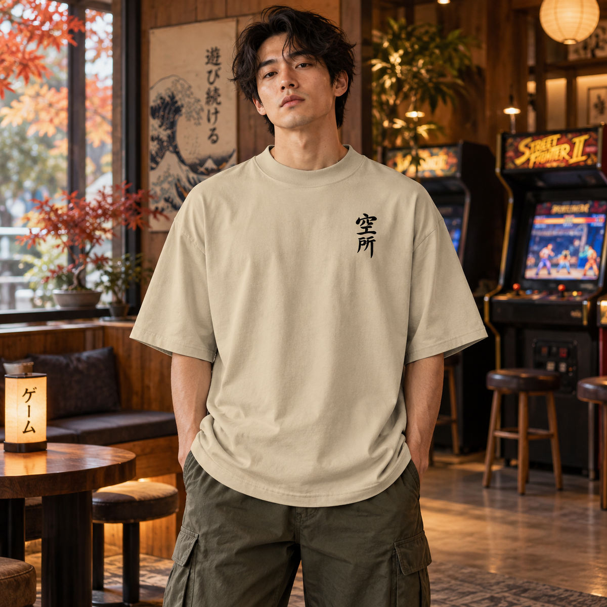 Autumn Arcade 02 — Oversized Tee
