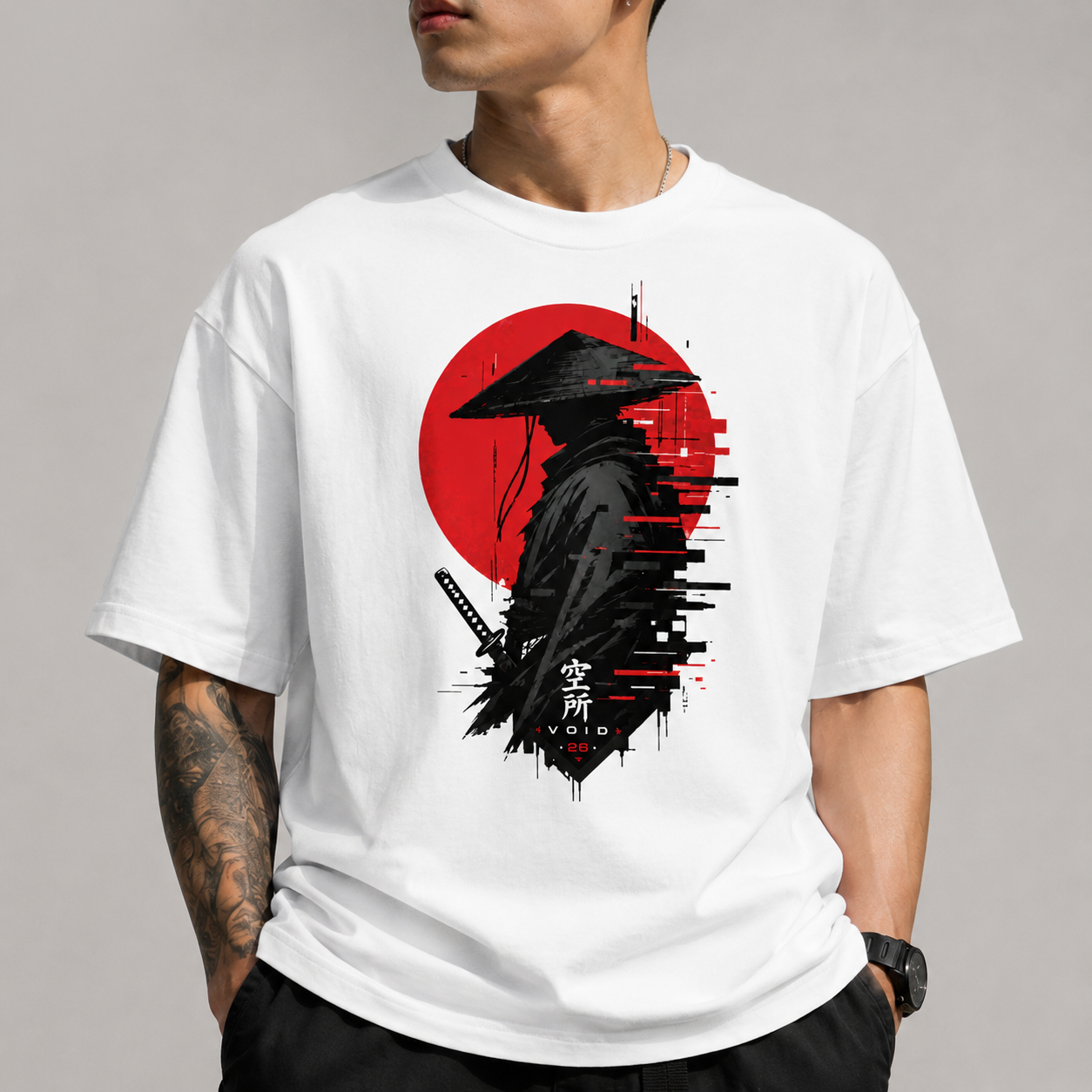 Cyber Ronin — Oversized Tee