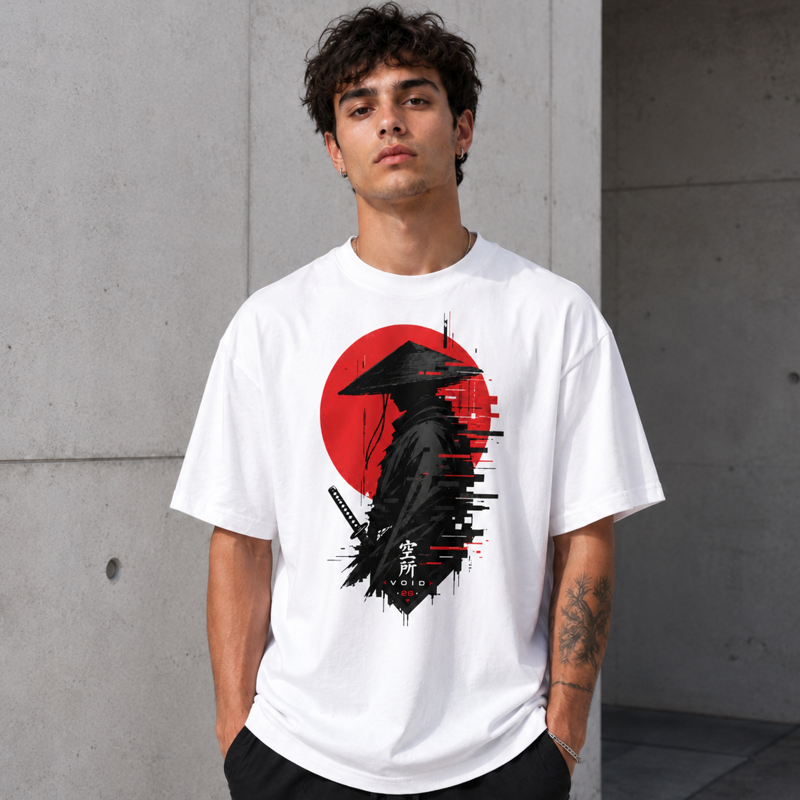 Cyber Ronin — Oversized Tee