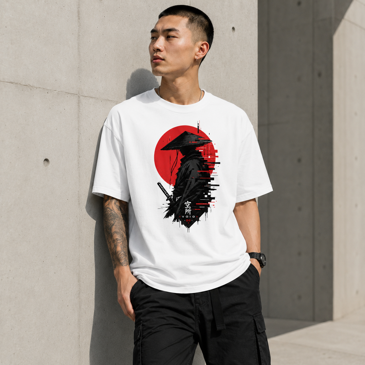 Cyber Ronin — Oversized Tee