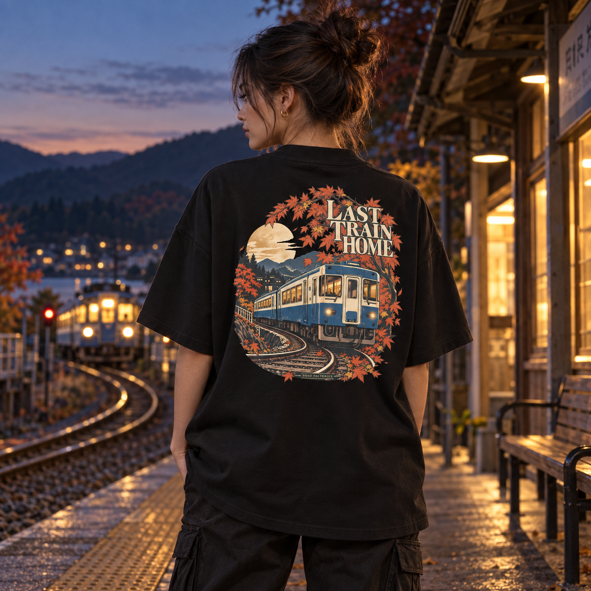 Last Train Home — Oversized Tee
