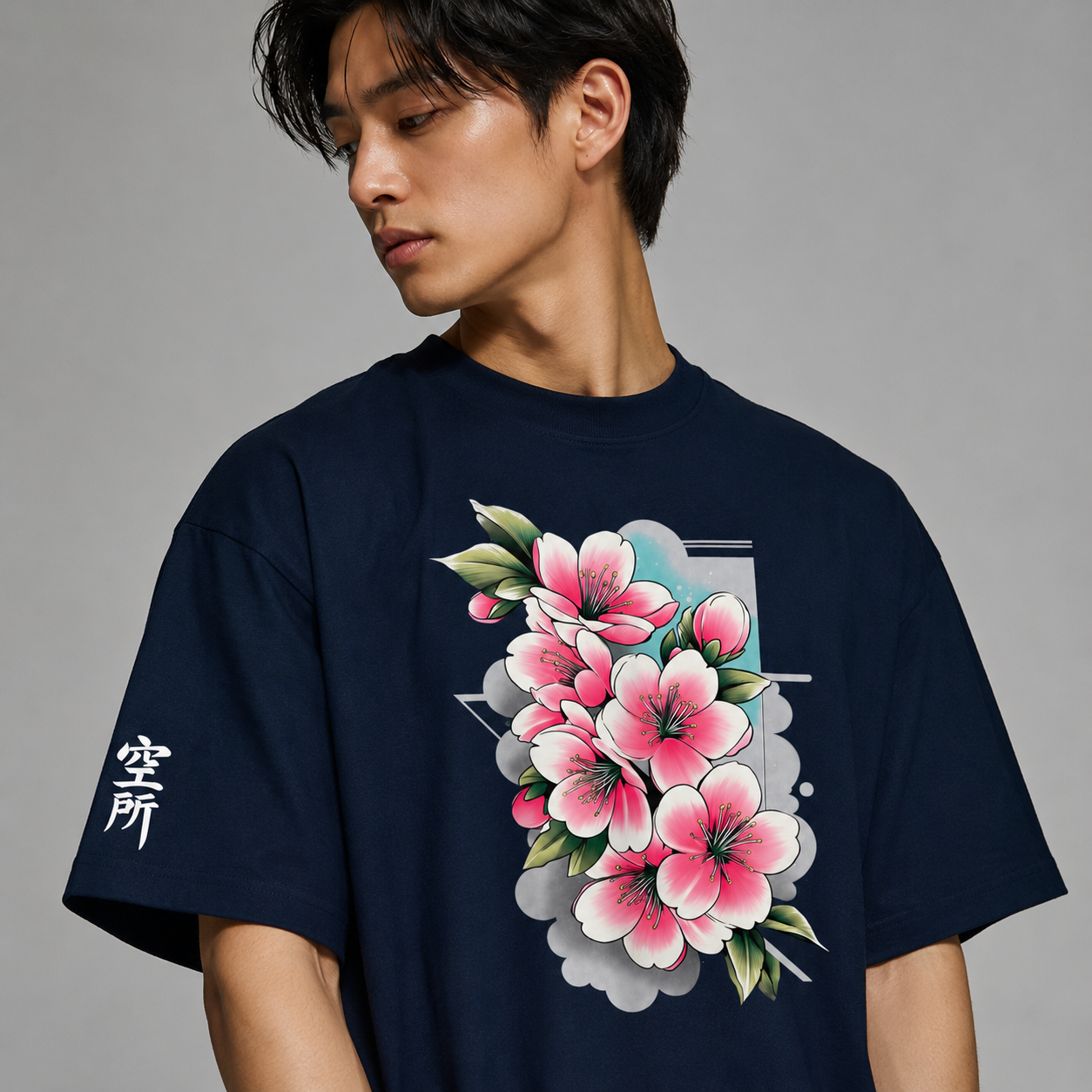 Neo Sakura — Oversized Tee