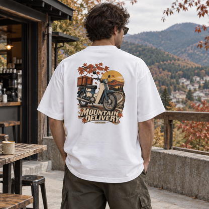 Rooftop Dusk — Oversized Tee