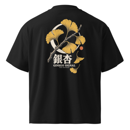 Ginkgo Signal 01 — Oversized Tee