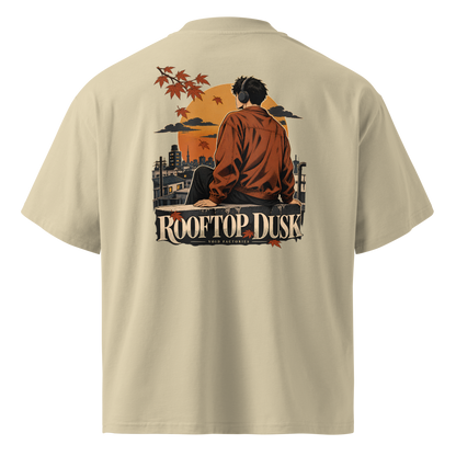 Rooftop Dusk — Oversized Tee