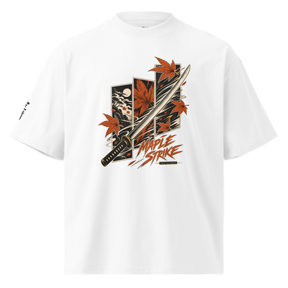 Maple Strike — Camiseta oversized, vista frontal, VOID Factories